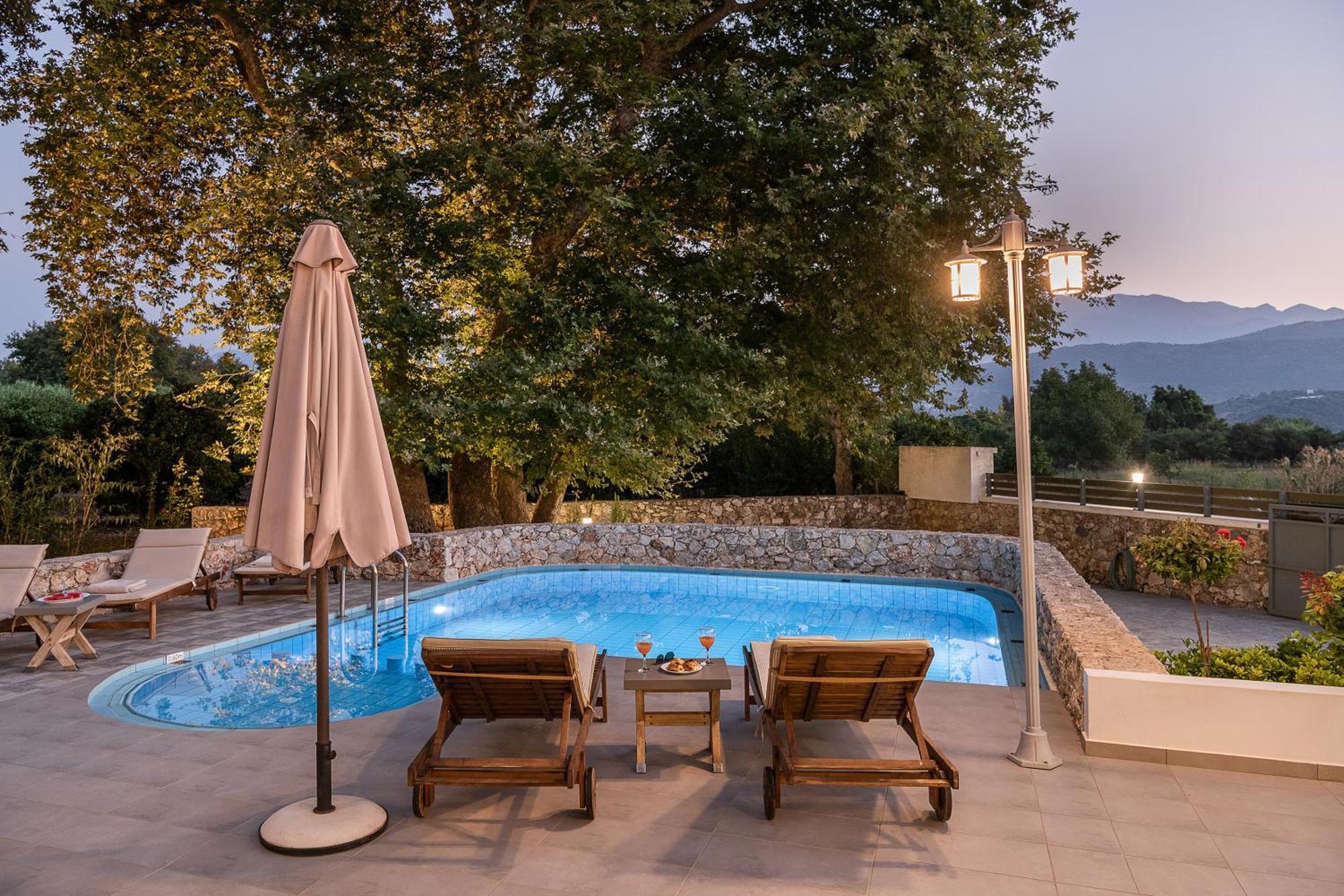 Villa Nature, Heated Pool Kalyves Eksteriør billede