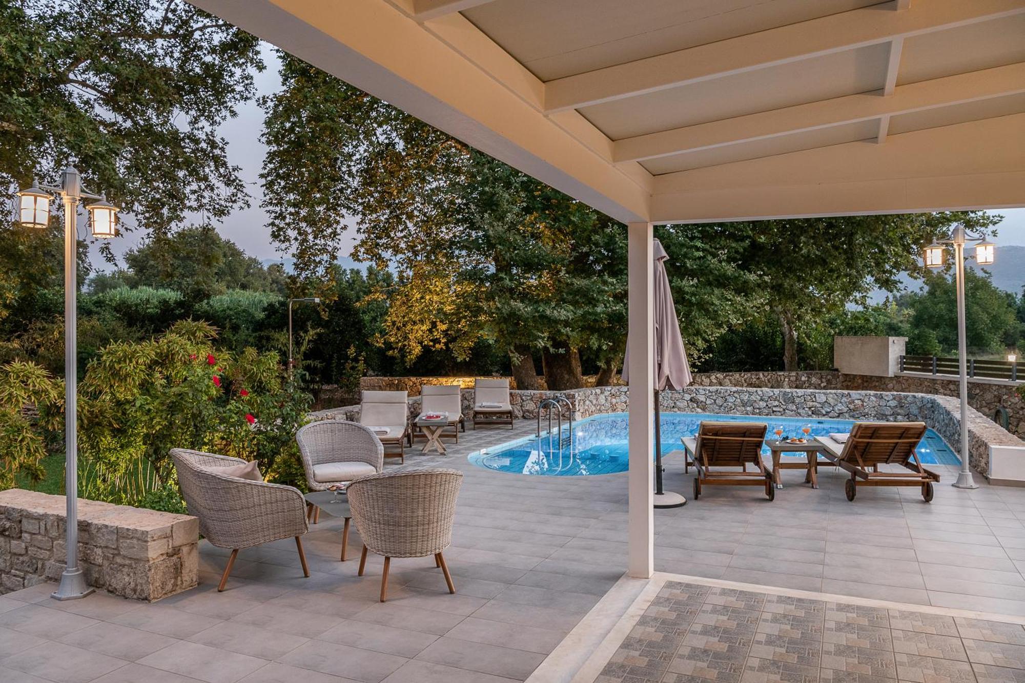 Villa Nature, Heated Pool Kalyves Eksteriør billede