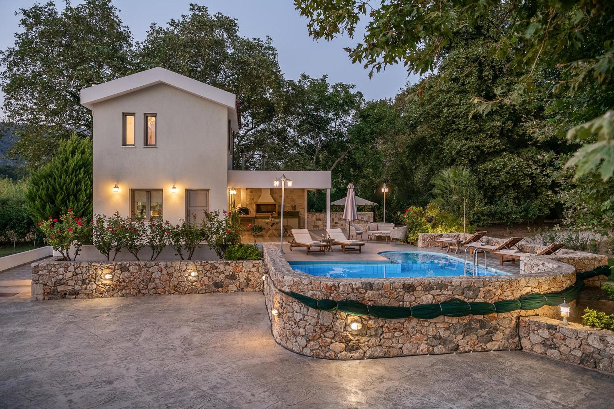 Villa Nature, Heated Pool Kalyves Eksteriør billede