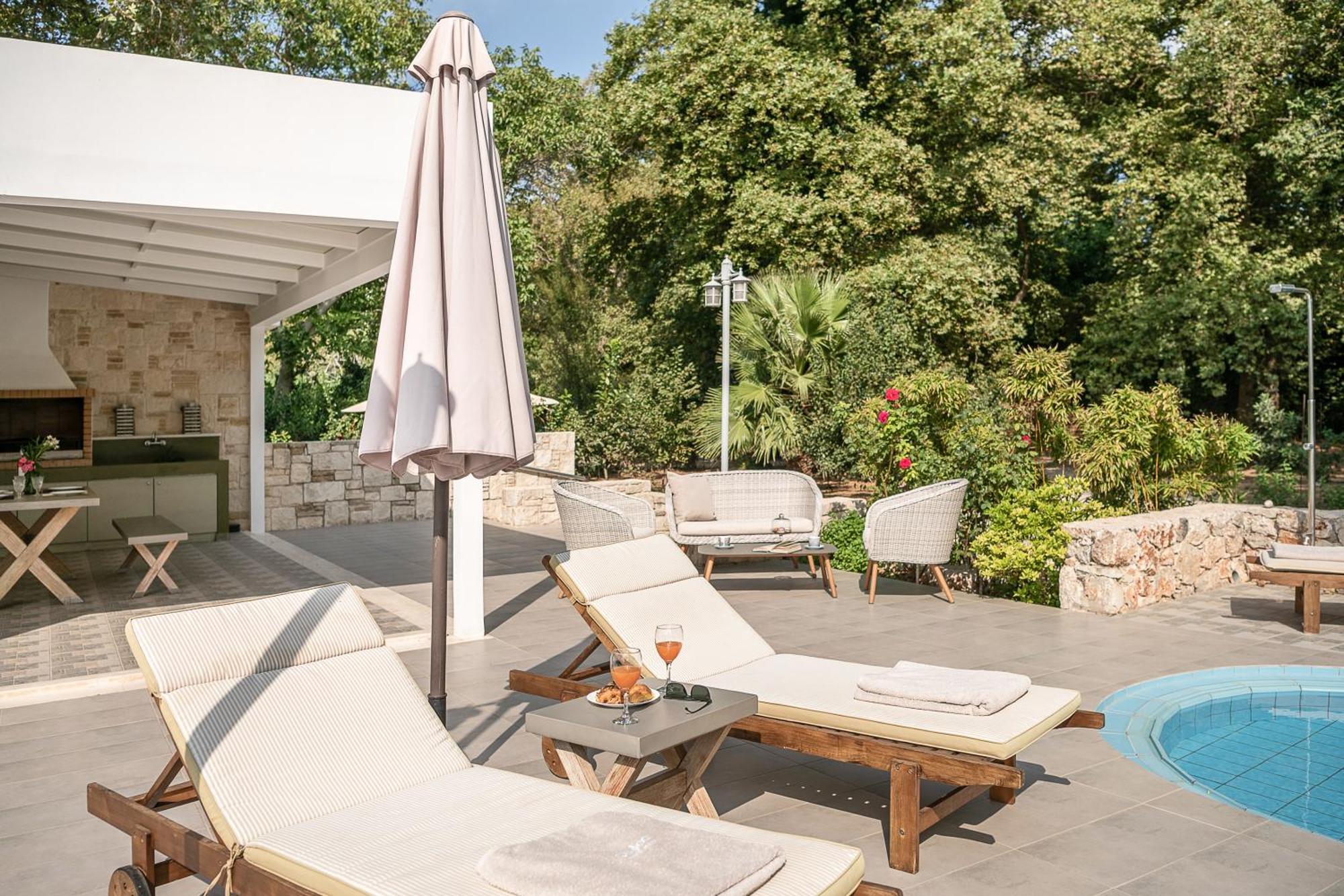 Villa Nature, Heated Pool Kalyves Eksteriør billede