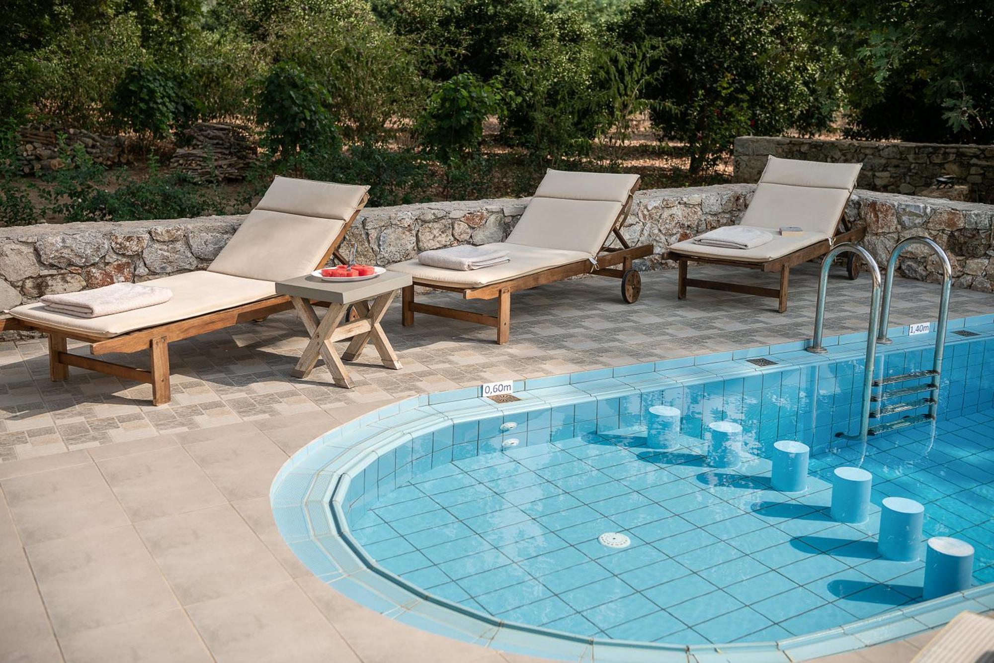 Villa Nature, Heated Pool Kalyves Eksteriør billede
